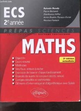 Maths ecs annee d'occasion  Saint-Denis-de-Pile