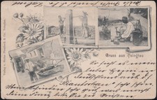Postkarte gruss tsingtau gebraucht kaufen  Leuna