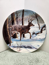 Dominion China The White Tailed Deer Plate Wild & Free por Paul Krapf comprar usado  Enviando para Brazil