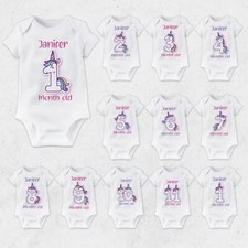 Unicorn baby milestone for sale  EDINBURGH