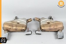 08-10 Mercede W164 ML550 conjunto de ponta de silenciador de escape traseiro esquerdo e direito fabricante de equipamento original, usado comprar usado  Enviando para Brazil