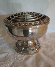 Rosensteckschale silver plated gebraucht kaufen  Braunschweig