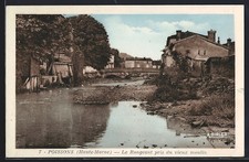Old postcard poissons d'occasion  Expédié en Belgium