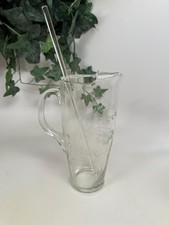 Vintage mcm etched for sale  Peachtree City