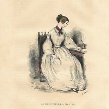 Demoiselle marier gravure d'occasion  Quimper