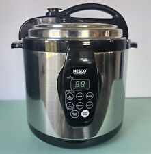 Panela de pressão NESCO PC6-25 digital 3 em 1 panela de pressão de aço inoxidável, tigela, cabo comprar usado  Enviando para Brazil