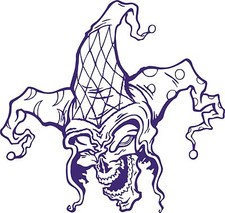 Jester clown skull for sale  Chatsworth