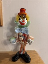 Murano glass clown for sale  KING'S LYNN