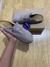 Sand grey birkenstocks for sale  LONDON