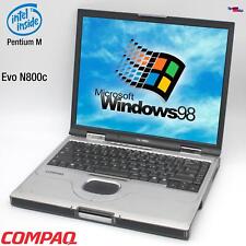 Notebook Compaq Evo N800C Windows 98 porta paralela Pentium 4M 2200, usado comprar usado  Enviando para Brazil