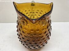 amber hobnail pitcher for sale  Seattle