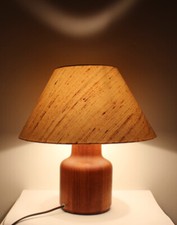 Lampe table teck d'occasion  Saint-Ouen