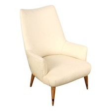 Poltrona vintage tessuto usato  Cambiago