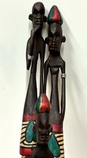 Vintage hand carved for sale  Peru