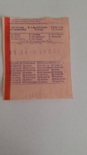 Liverpool railway ticket for sale  LIVERPOOL