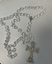 Vintage facceted crystal for sale  EXETER