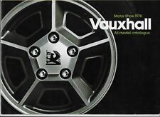 1979 vauxhall brochure for sale  NEWMARKET