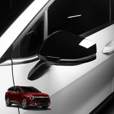 Tapacubos retrovisores ABS negros para accesorios Kia Sportage 2023-2025 segunda mano  Embacar hacia Mexico