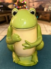 Green frog ceramic for sale  Orangevale