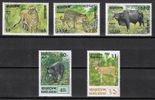Bangladesh 1977 ANIMAIS, fauna, mamíferos, leopardo indiano 5v MNH** 6,00 € comprar usado  Enviando para Brazil