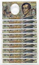 Lot billets 200 d'occasion  Olemps