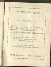 Trattato completo stenografia usato  Benevento