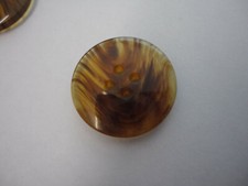 Brown convex translucent for sale  UK
