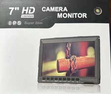 Monitor de campo câmera DSLR Fw759 7 polegadas assistente de vídeo HD Slim Ips 1280x800 4k HDMI comprar usado  Enviando para Brazil