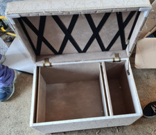 Upholstered filing ottoman for sale  HERTFORD