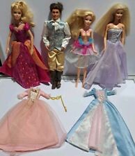 Muñecas Barbie de colección Princesa y el Mendigo Etc Coronas Tiarras Trajes extra segunda mano  Embacar hacia Argentina