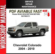 MANUAL DE OFICINA DE REPARO DE SERVIÇO CHEVROLET COLORADO 2004 2005 2006 2007 2008 comprar usado  Enviando para Brazil