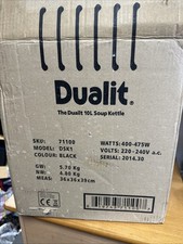 Dualit 71100 black for sale  GILLINGHAM