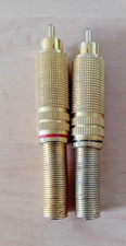 Paar cinch stecker gebraucht kaufen  Zwickau