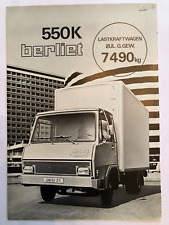 Brochure camion berliet d'occasion  Oberhaslach