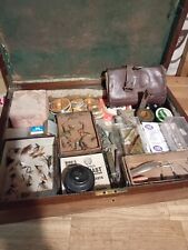 Antique box fishing for sale  RYDE