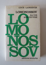 Lomonossov vie œuvre d'occasion  Bordeaux-