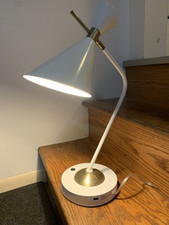 white desk work light station for sale  Johnstown