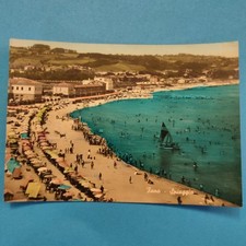 Fano spiaggia cartolina usato  Italia