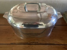 Forno holandês vintage Magnalite GHC Roaster EUA 8 quartos/7,5 litros sem rebite comprar usado  Enviando para Brazil