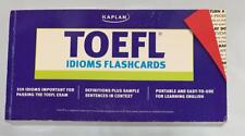 TOEFL Idioms Flashcards KAPLAN #PCDEDK comprar usado  Enviando para Brazil