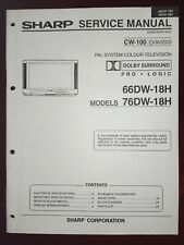 Sharp 66dw 18h for sale  BARRY