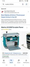 Makita 2012nb planner for sale  BALDOCK