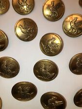 Vintage livery buttons for sale  UK