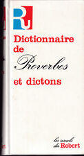 Dictionnaire proverbes dictons d'occasion  Dijon