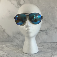 Óculos de sol aviador unissex espelhado azul lente reflexiva proteção UVA/UVB comprar usado  Enviando para Brazil