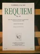 Gabriel fauré requiem d'occasion  Rennes