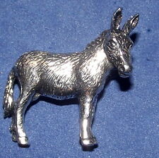Superb pewter donkey for sale  CASTLE DOUGLAS