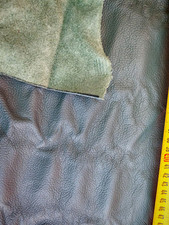 Green leather offcuts for sale  BLACKPOOL