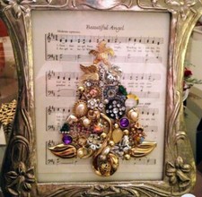 Crafting christmas tree for sale  West Middlesex