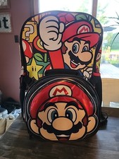 Mochila Super Mario com lancheira que se destaca. Novo sem etiquetas. comprar usado  Enviando para Brazil